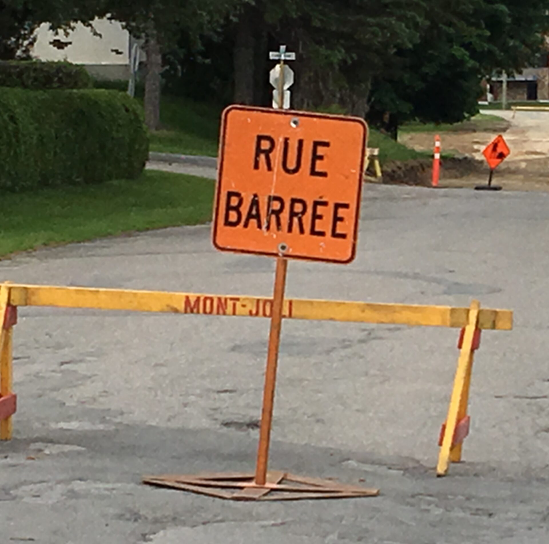 travaux rue