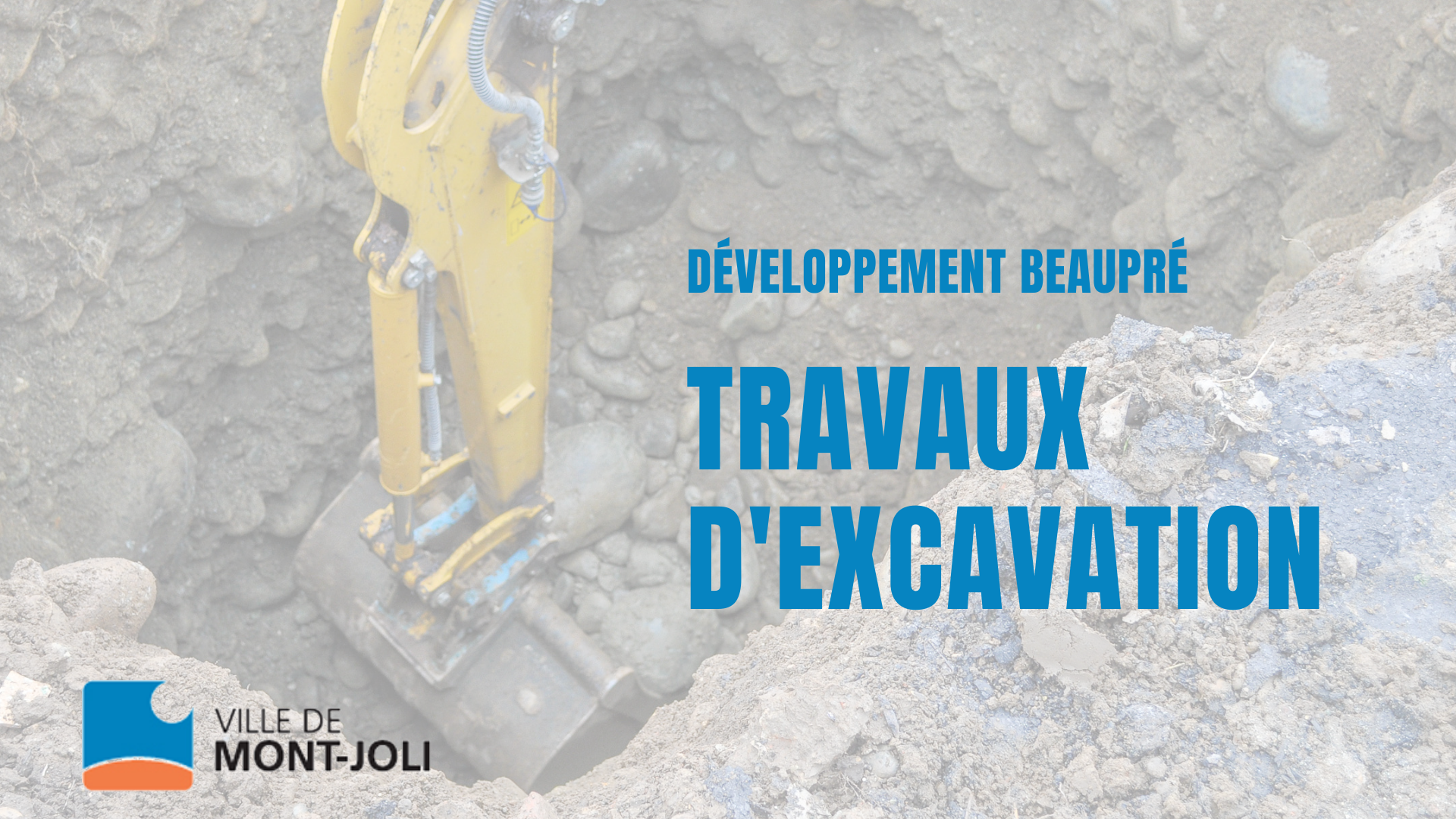 travaux excavation